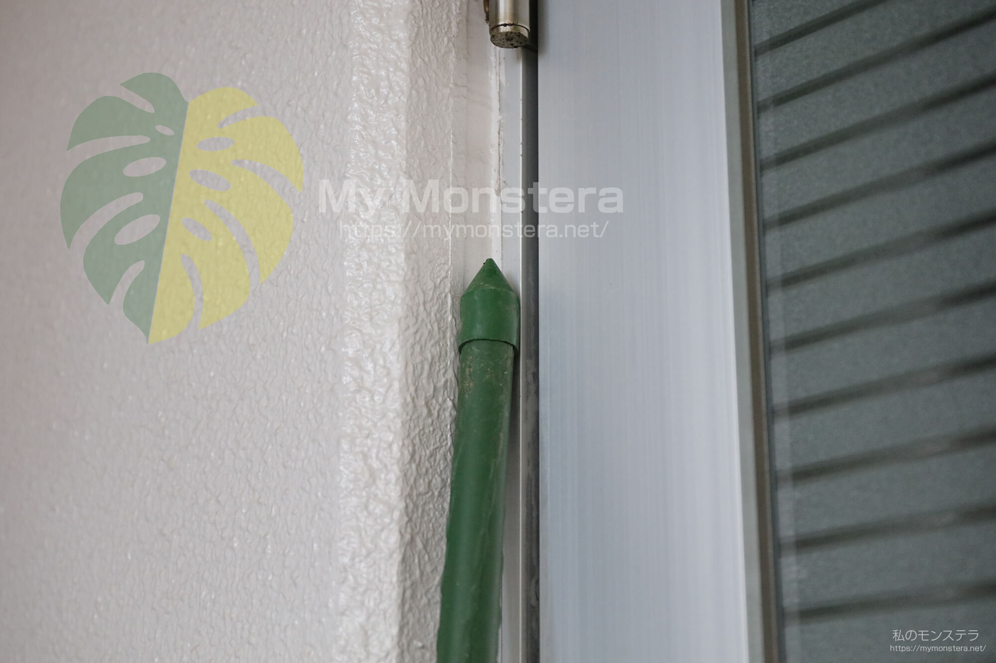 モンステラ用支柱（ネトロンパイプ）の連結時に使う園芸用支柱